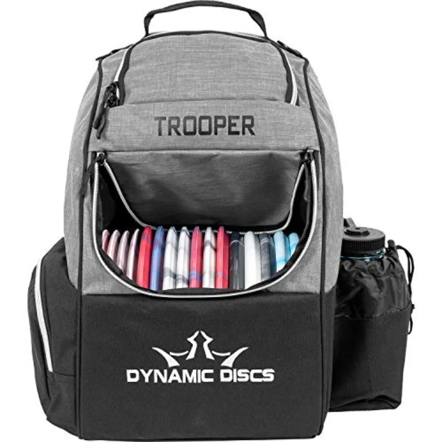 Dynamic Discs Trooper Disc Golf Bag Large Frisbee Bags with 18+ Discs Capacity Lightweight and Durable Backpack Great Gifts or