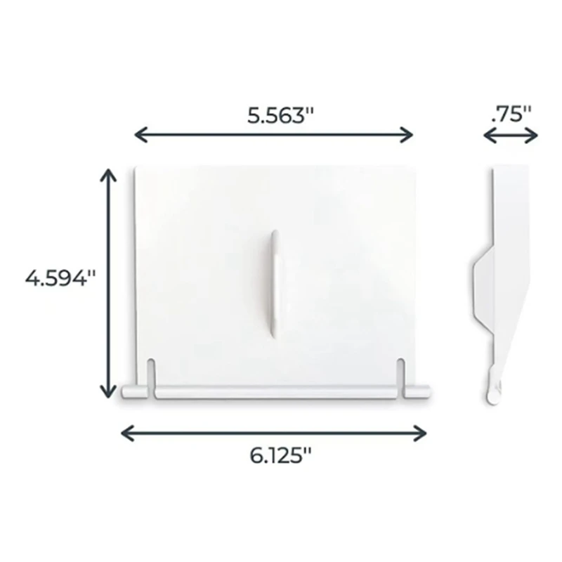 Replacement Damper Plate For Hayward 8926 Skimmer, Pool Skimmer Door Assembly 8926 Replacement Plate