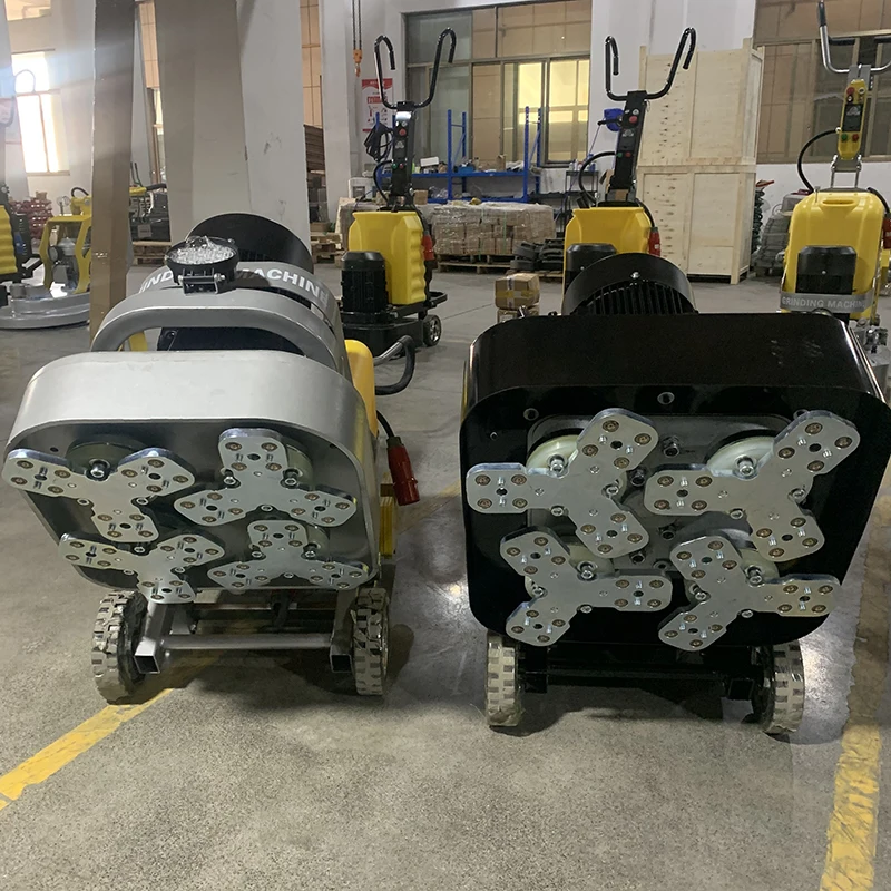 Máquina de polimento e moagem de piso de concreto resistente