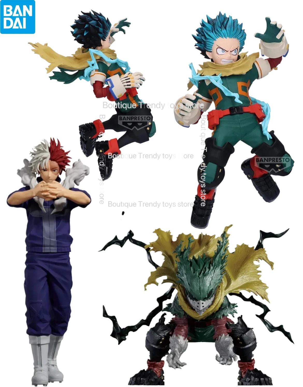 

Original BANPRESTO My Hero Academia Amazing Plus Deku Midoriya Izuku Bakugou Katsuki Todoroki Shoto Anime Figure Toy PVC Model
