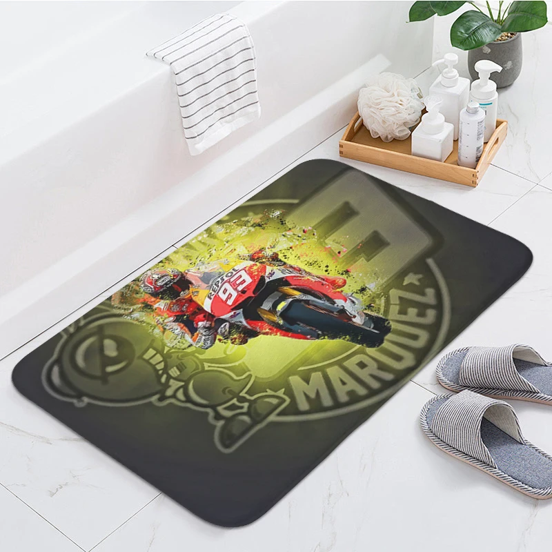 Bathmat D-Marc D-Marquez Carpets for Living Room Bedroom Kitchen Foot Mat Funny Doormat Entrance Door Entryway Hallway Rug