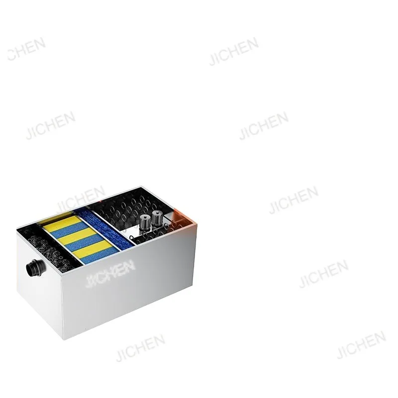 

Фильтр для пруда с рыбой, фильтр для пруда с рыбой кои из нержавеющей стали, встроенная УФ-лампа для стерилизации, фильтрующее оборудование для пруда с рыбой