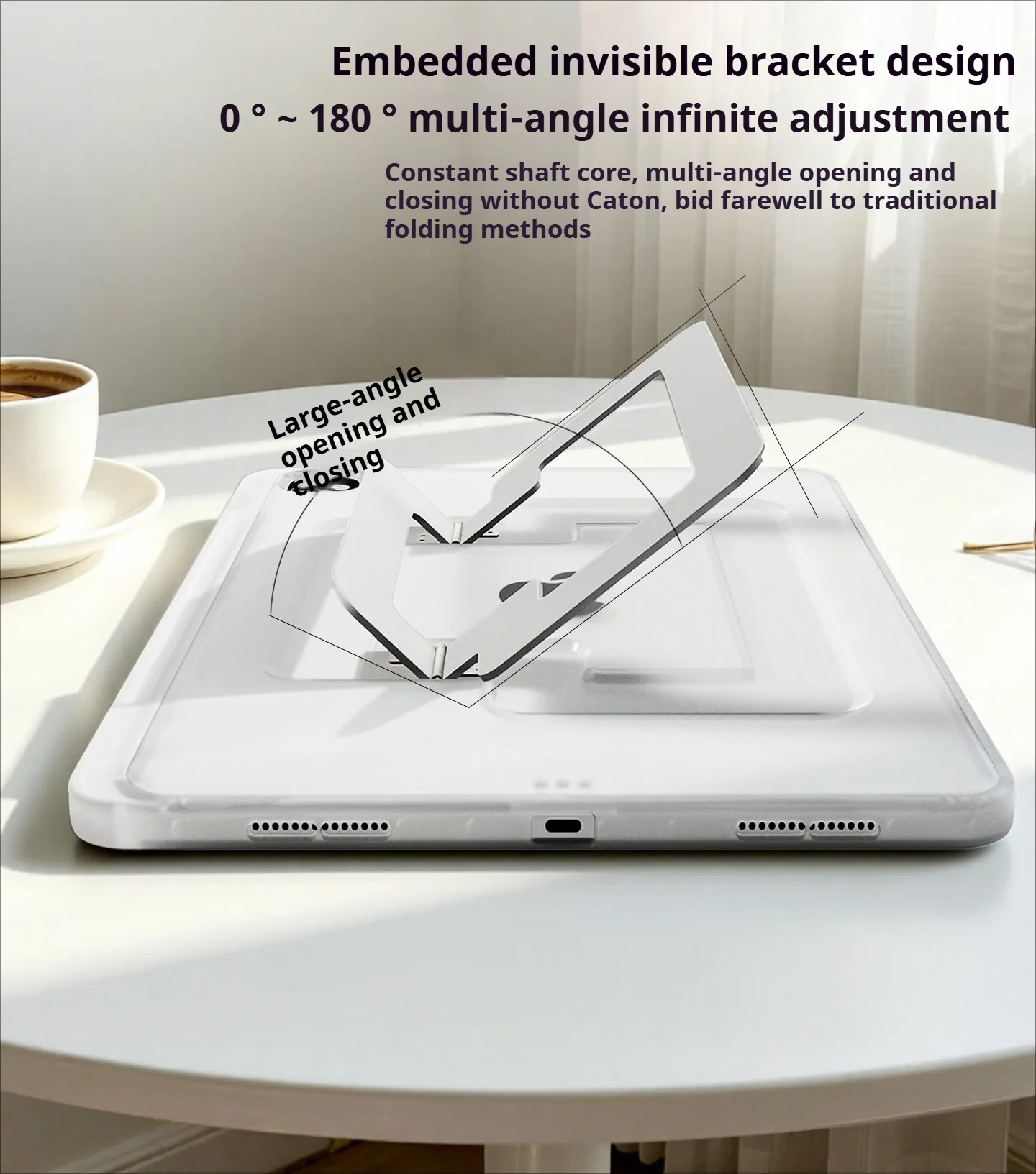 RBP for iPad A16 11/10th Air 11 Pro 11 13 12.9  M4/5 Mini 8.3 A17 Pro Pro Slim Frosted Hard Back Case,Pencil Holder,Anti-Scratch
