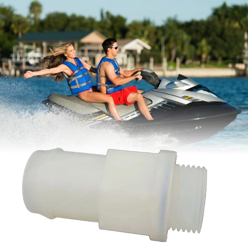 Straight Fitting Plastic Hose Jet Waterboat Parts Replacements for Motorboat Watercraft Replaces 293710124 J60F