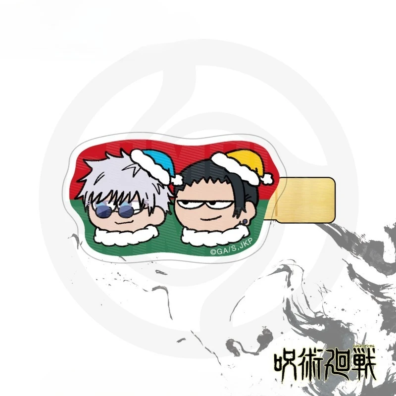 Nouveau Jujutsu Kaisen Gojo Satoru Nanami Kento Geto Suguru personnalité créative dessin animé Q Version épingle à cheveux latérale cadeau de grande valeur.