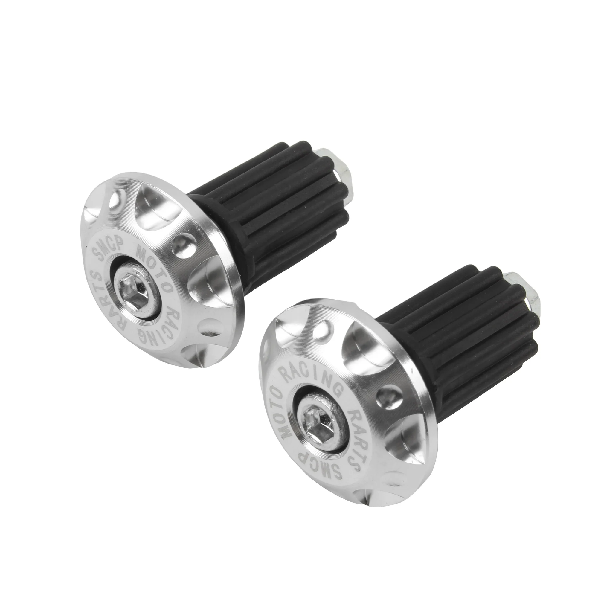 5 Color Motorcycle Handlebar End Plug Grip 16-18MM Handlebar Plug Cover Slider Motorbike For KTM Honda Yamaha