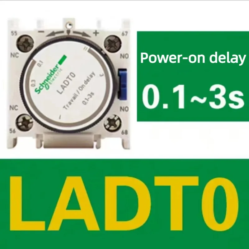 Schneider Electric LADT0 Delay Contact Module LADT2 LADT4 LADR0 LADR2 LADR4 LADS2 Delay Power-On/Power-off Air Delay Module