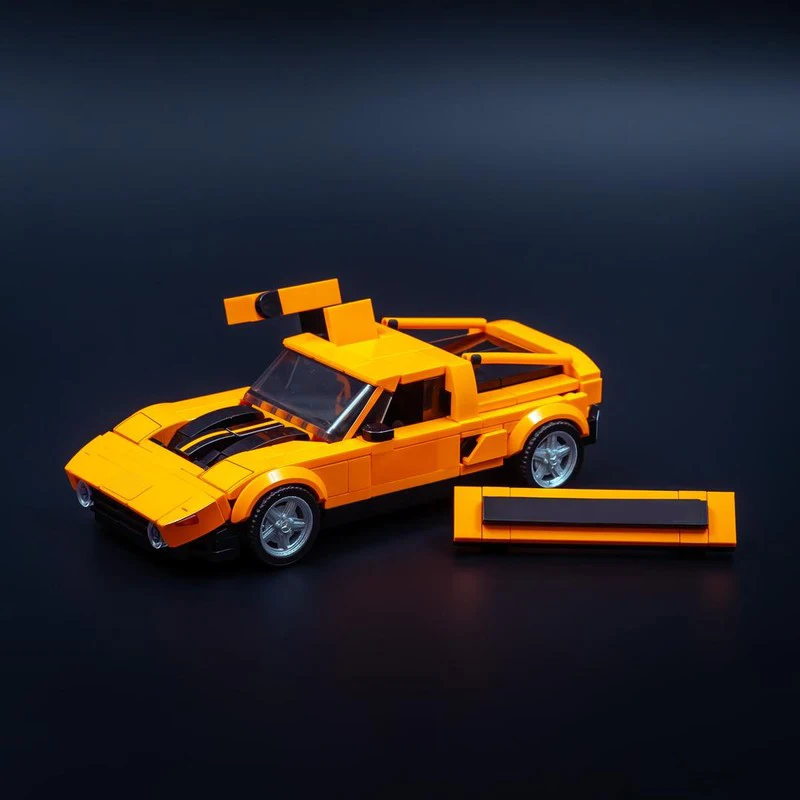 313 PCS 스피드 하이퍼카 C111 MOC 맞춤형 모듈식 빌딩 블록 모델 브릭 교육용 심플 디자인 DIY 장난감 크리스마스 선물