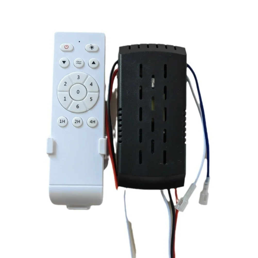 DC24V Ceiling Fan Light Remote Control Kit 35W DC Motor Driver 6 Adjustable Wind-Speed Transmitter Receiver