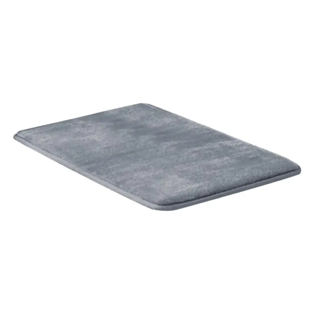 Bathroom, Memory Foam Bath Mat, Non-Slip, Absorbent, 40 X 60 Cm/50 X 80 Cm