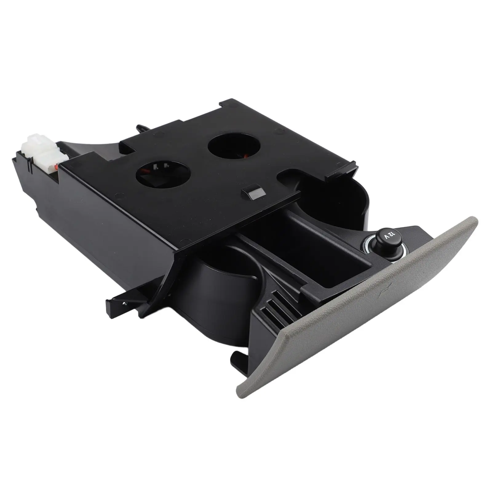 Vehicle Accessories Cup Holder Car Console Holder Car Center Console Cup Holder Console ABS Material Grey Color Metal Components