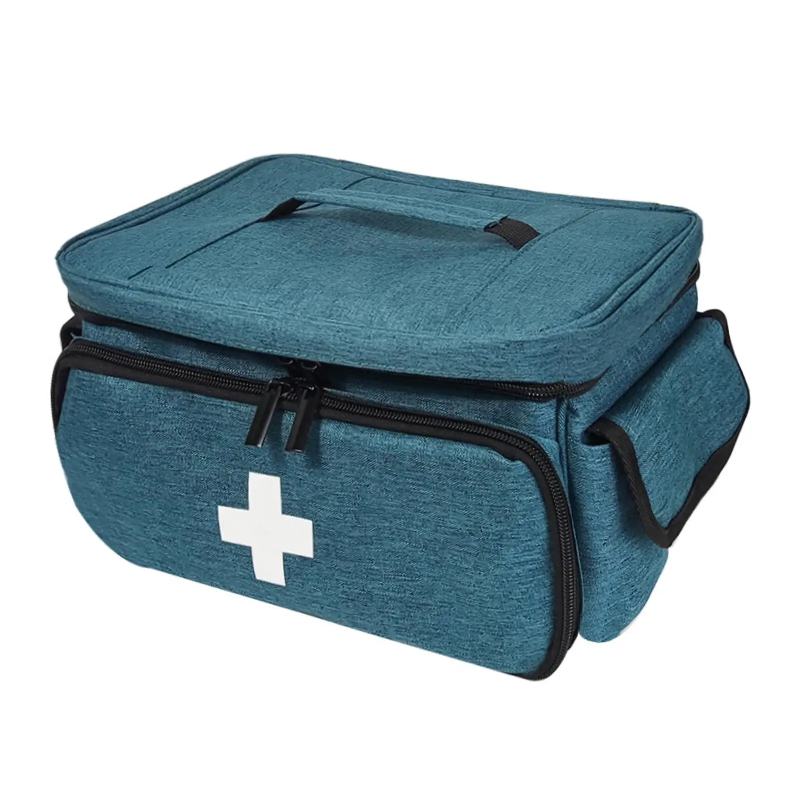 Empty First Aid Bag Home First Aid Storage Box for Hiking Travel Camping