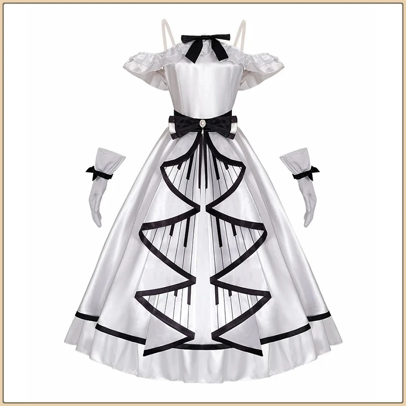 

New 2025 Anime Aikatsu Hoshimiya Ichigo Cosplay Costume Girl Lolita Dress Masquerade Uniform Carnival Party Clothes Outfit