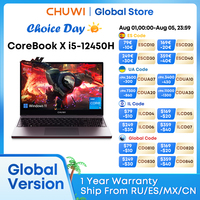 CHUWI CoreBook X Gaming Laptop 14 inch FHD Screen i5-12450H 8Cores 16GB RAM 512GB SSD WIFI 6 Windows 11 Gaming NoteBook PC 2024
