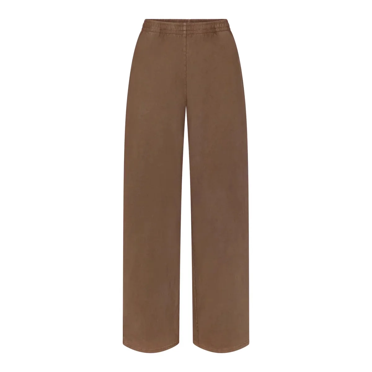 Pantaloni in jersey da esterno Kardaian Pantaloni casual elastici Pantaloni larghi in puro cotone da casa Faion da donna in poliestere 00%