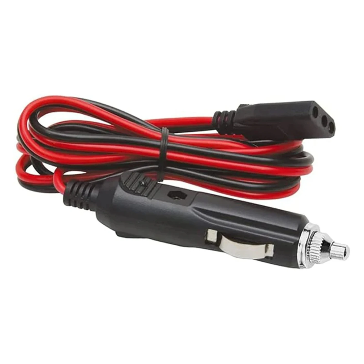 CB Power Cord 3 Pin Plug Cable-12V Plug Heavy Duty 2 Wire 16 Gauge with 3 Pin Socket  CB Ham Radios