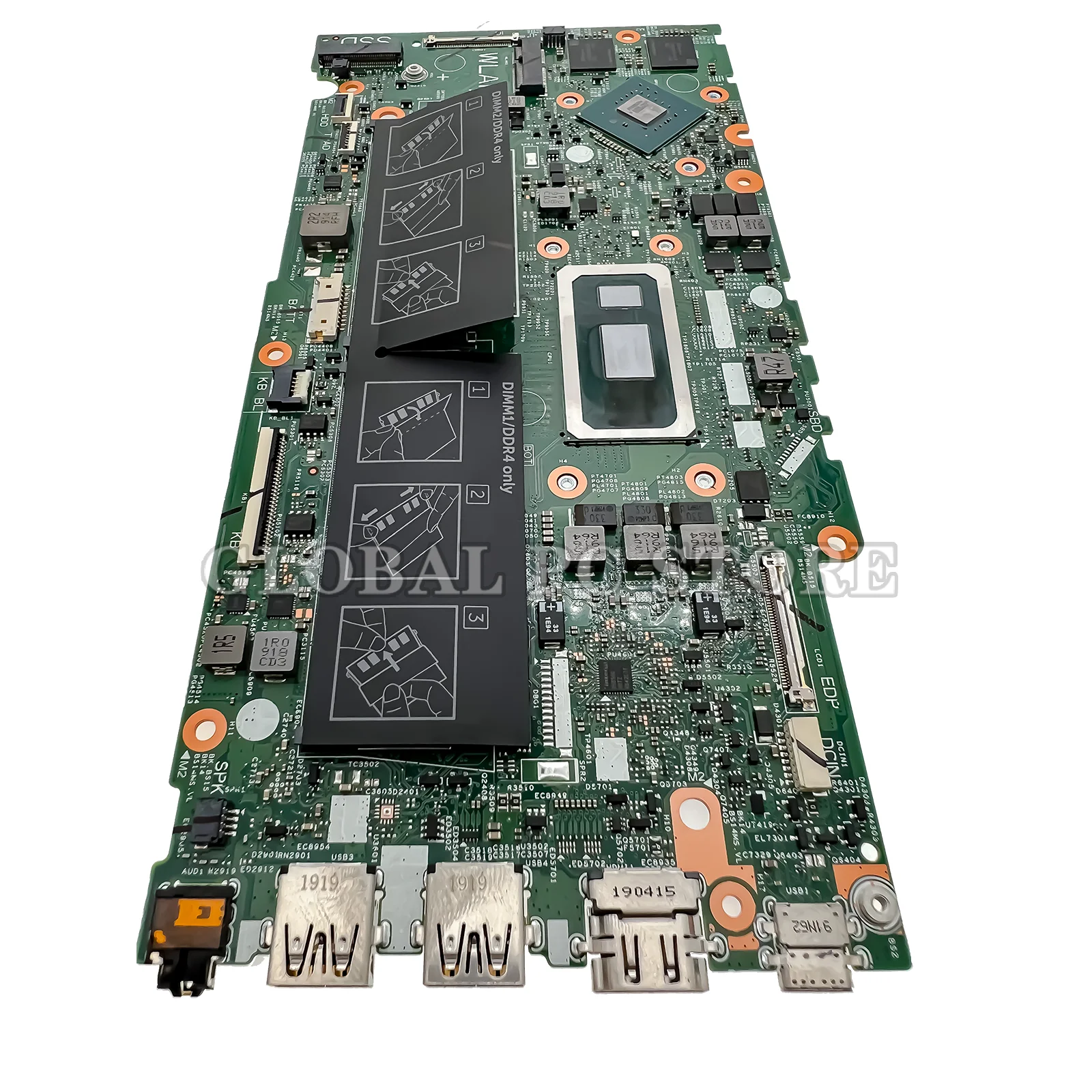 Imagem -03 - Kefu-placa-mãe do Portátil para Dell Mainboard i3 i5 i7 8o Gen V2g 5480 5488 5580 5582 5481 178591