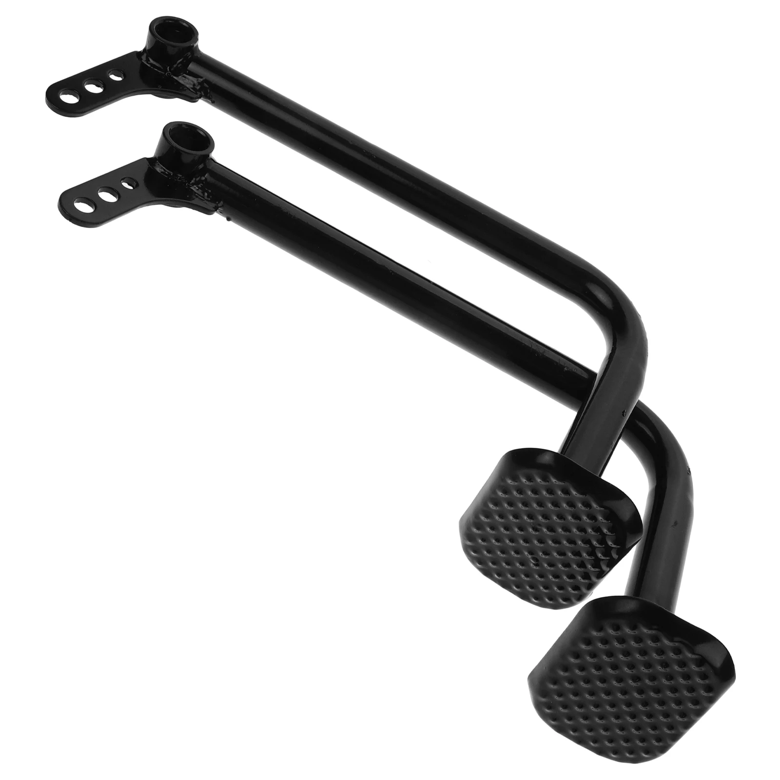 

2pcs Brake Pedal for Electric Tricycle Durable Design Easy Installation Stability Control Metal Footstool Replacement Accessory