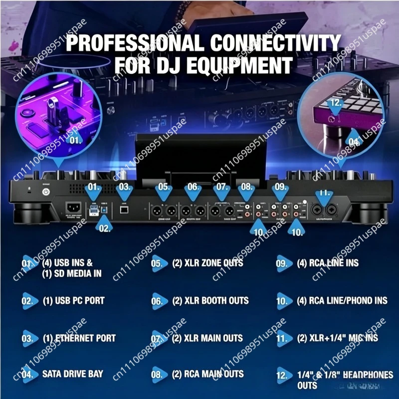 Kontroler DJ Denon Prime 4 Plu – Stream Deck recenzja i cena