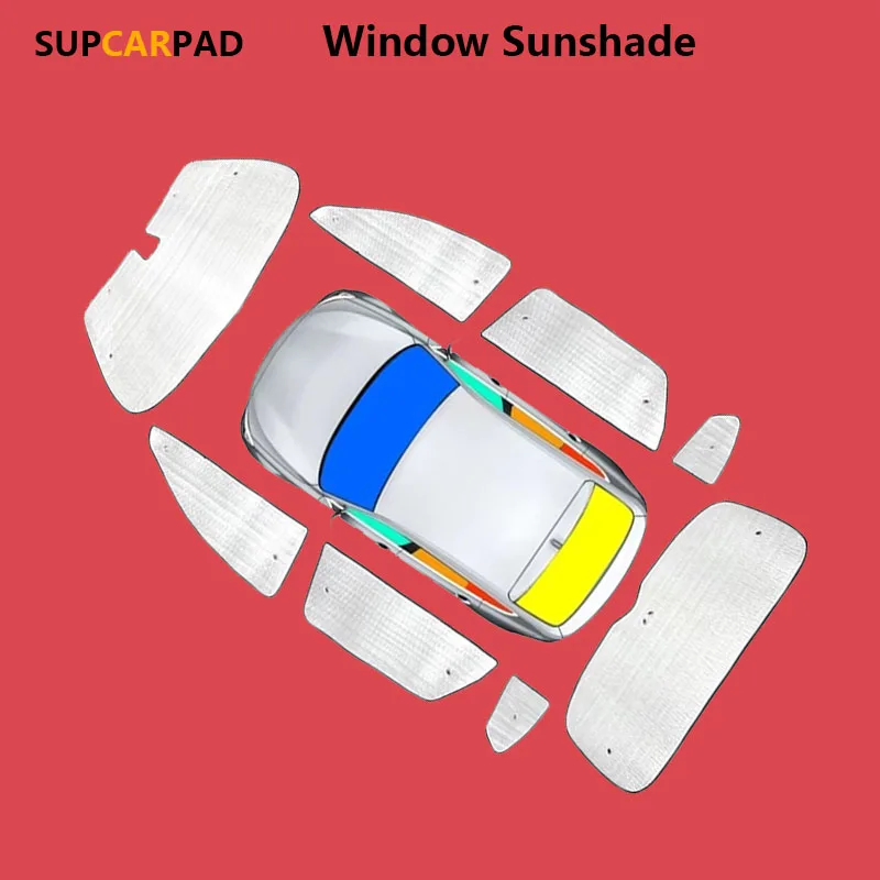 

Custom Car Window Sunshade Anti-UV Front and rear windshields side windows For TOYOTA TUNDRA 2 DR EXT PU 2022-2024
