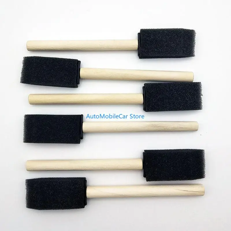 

G8TE 5pcs мягкая губчатая щетка для очистки автомобильной выходы на приборную панель клавиатуры компьютерной панель