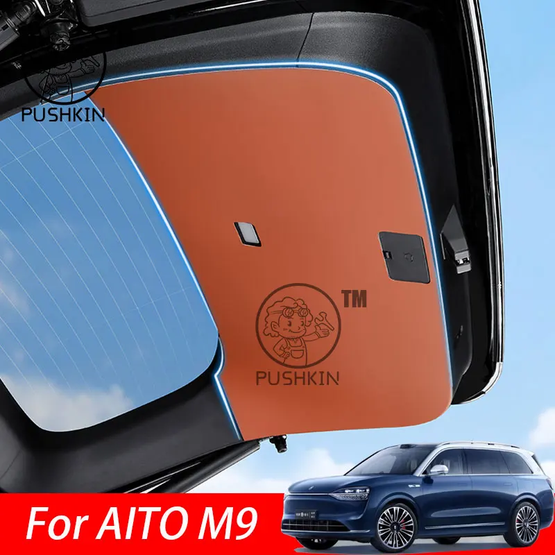 

For AITO M9 2024 2025 Trunk Tailgate Anti-Scratch Protective Pad Sticker Modification Accessories