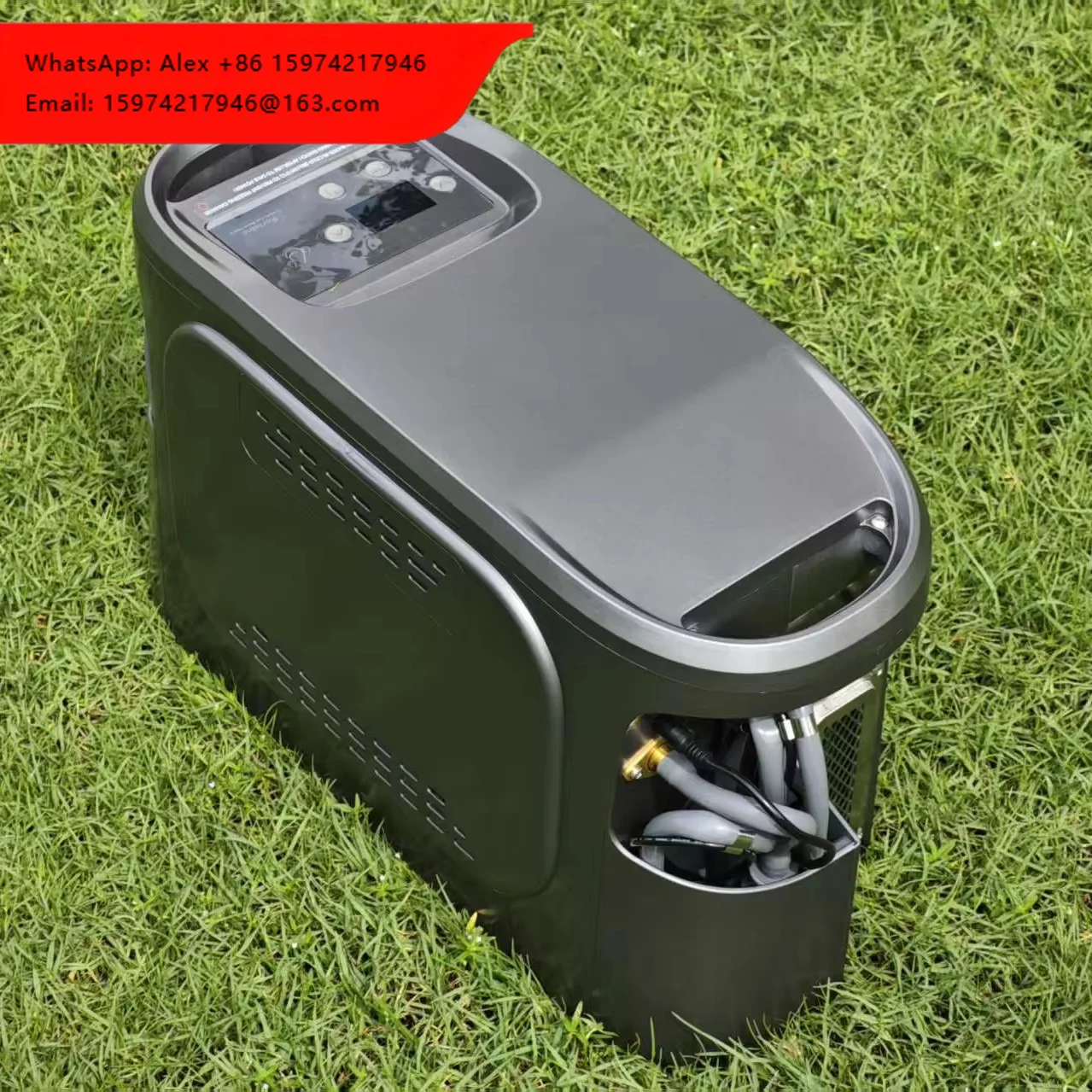 Portable Outdoor Gas Tankless Water Heater With Copper Heat Exchanger 6L Capacity For RV Car & Household Use Battery/USB Powered