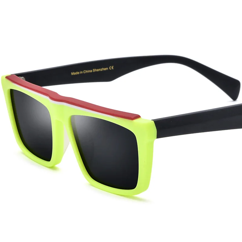 Frosted sheet square sunglasses unisex classic sunglasses celebrity multi-color driving glasses