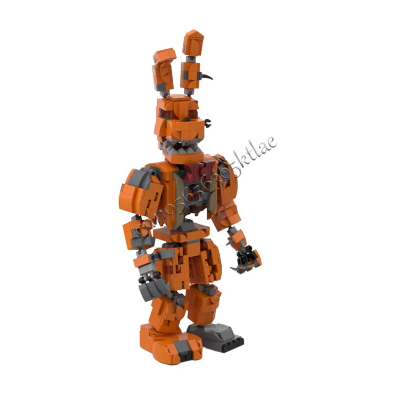 752 PCS Série de Personagens de Jogos Populares, Blocos de Construção MOC Personalizáveis, Brinquedo Criativo DIY para Meninos, Presente de Natal