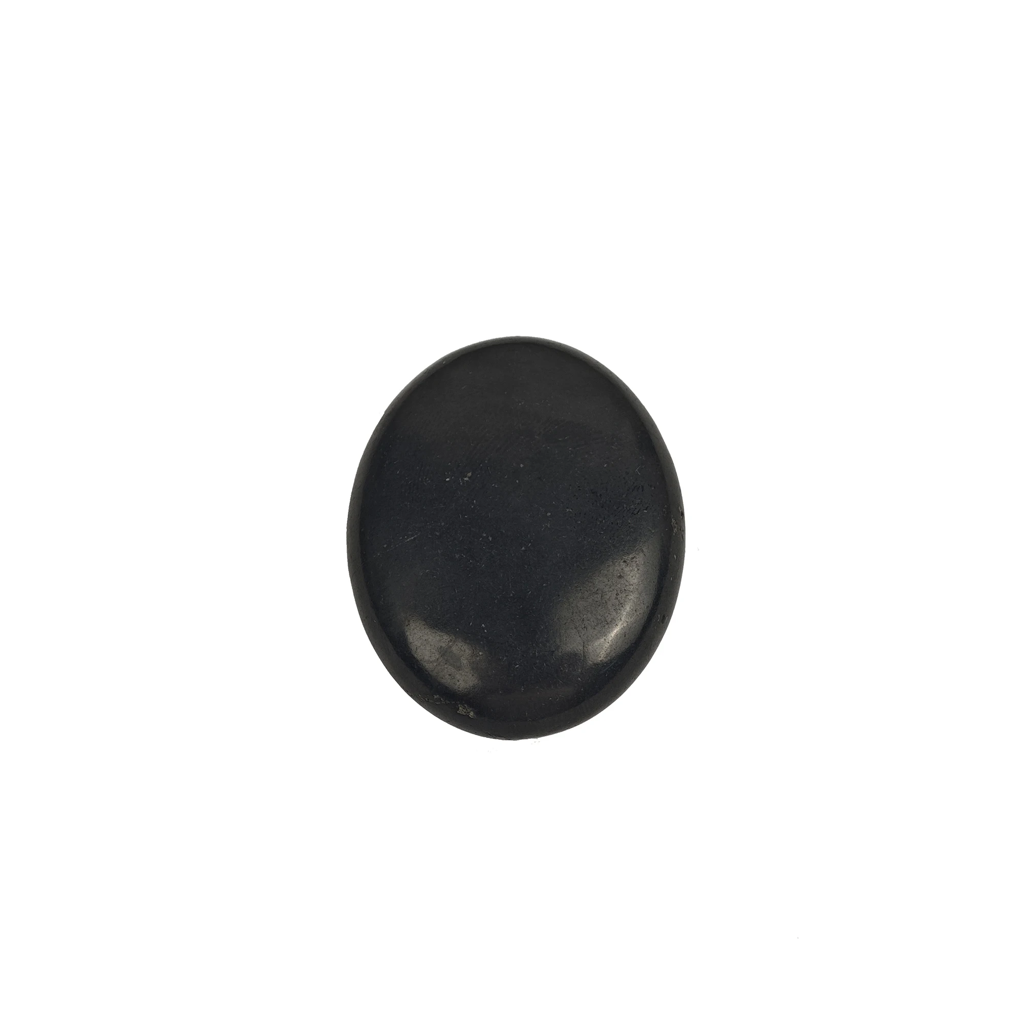 45*35*15mm Polished Shungite Cobblestone - Natural Stone for Chakra Healing