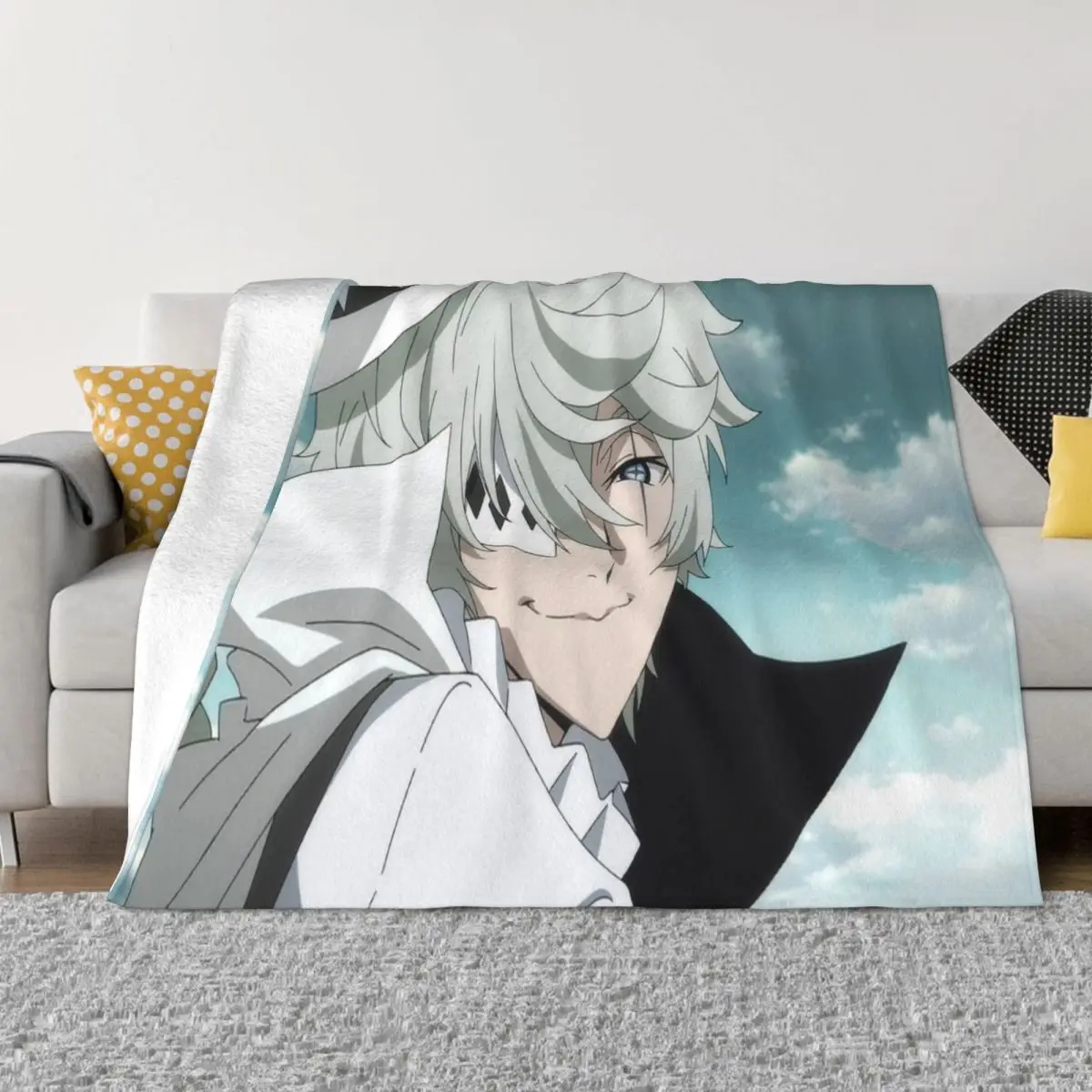 

Одеяло Bungo Stray Dogs 000531, одеяло для кровати, одеяло для пар, персонализированные одеяла, пледы
