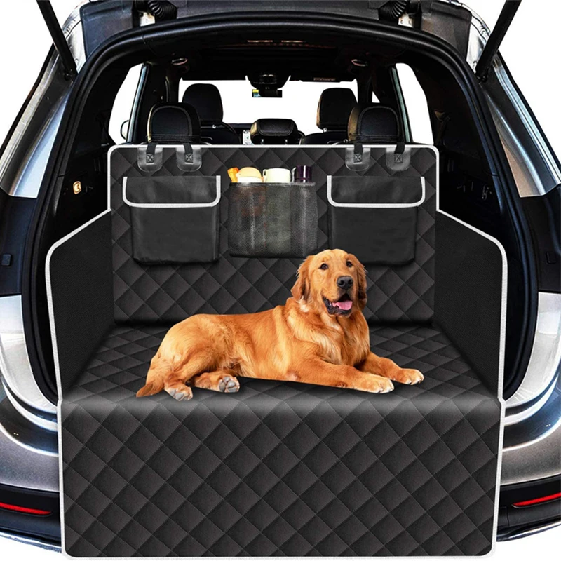 Pet Traveling Dog Car Seat Cover Waterproof Cushion SUV Trunk Mat for Medium Large Dogs Carrier Hammock Outdoor Travel Products