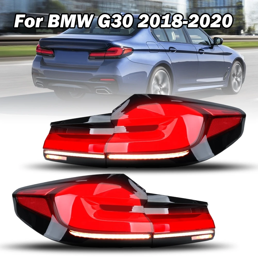 LEDテールライトアセンブリ,DRLターンシグナル,ブレーキランプ,BMW g30