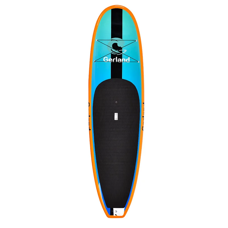Factory Direct Sale Custom EPS Epoxy Wood Fiberglass Surf Sup Board Stand up Paddle Board