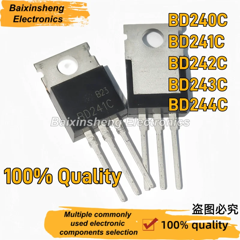 10PCS 2N6292G 2N6388G 2N6288G TO-220 NPN Switch Power Transistor Semiconductor Devices