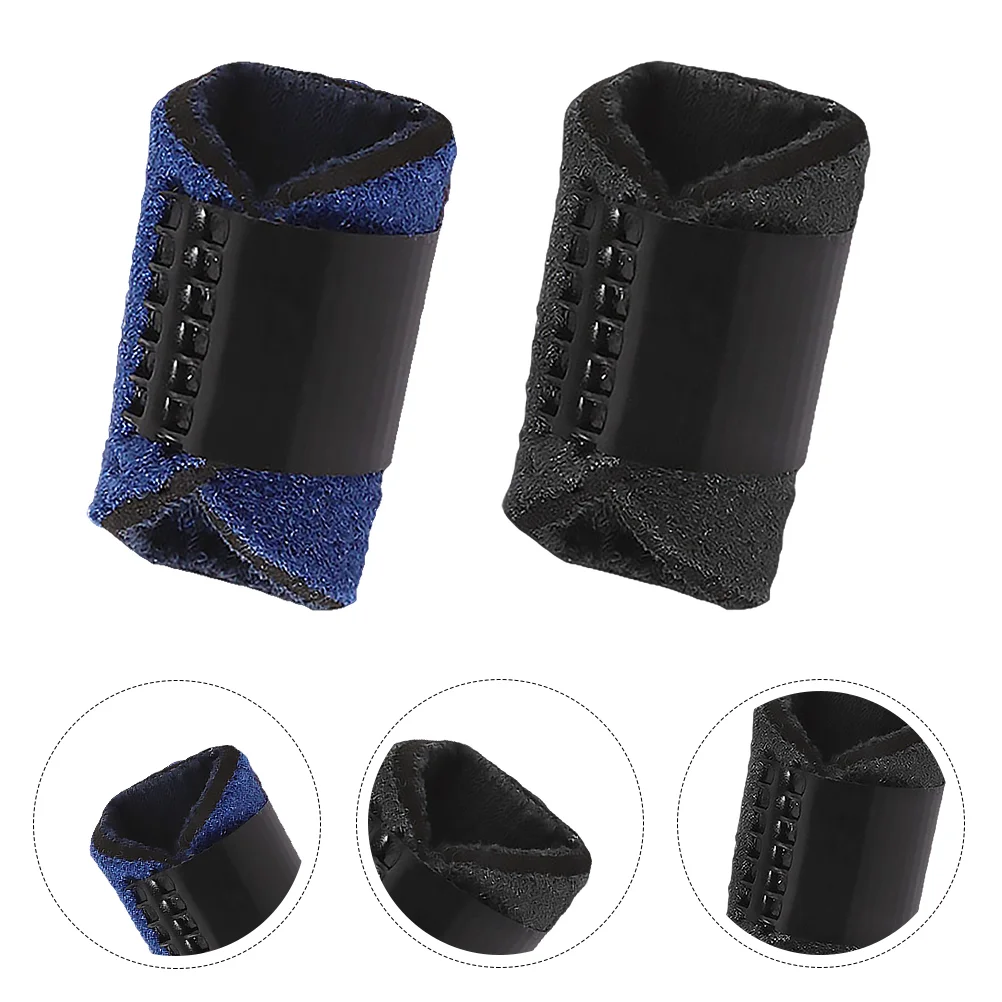 2 Pcs Finger Strap Thumb Brace Support Stabilizer Bending Correction Child Holder Trigger Splint Fixed