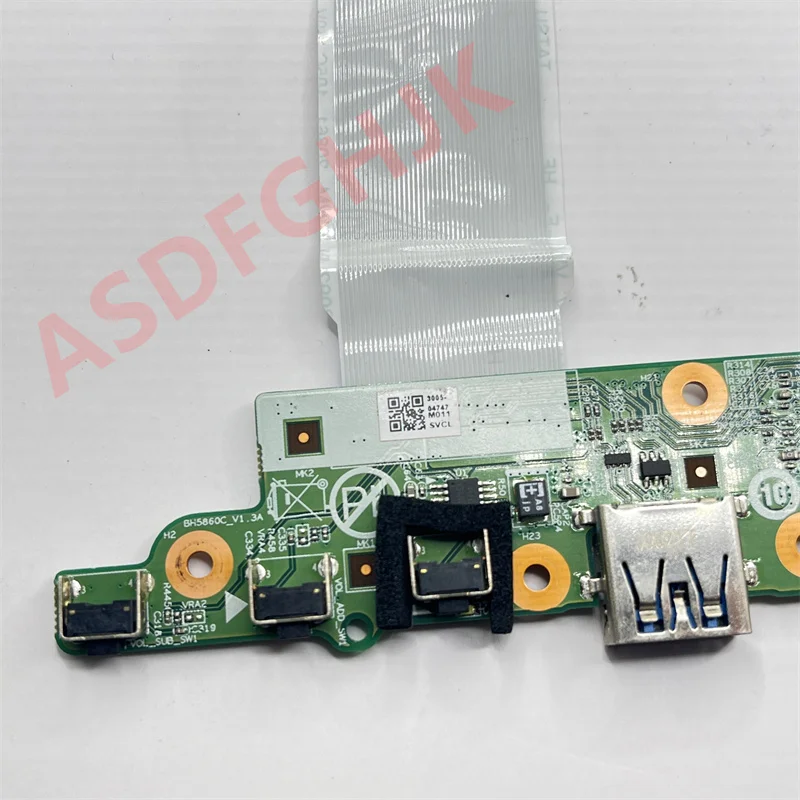 Suitable for Lenovo Winbook 100E 300e 2nd generation 2 81M9 laptop USB jack audio power button board BH5860C REV: 1.3A 3005-0474