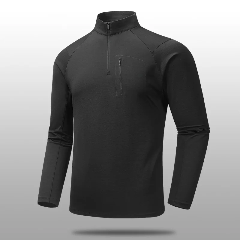 

Outdoor Casual Sports Fitn Training Running Mountain Climbing Qui Dry Breathable Faionable Men's Long Sve T-irt