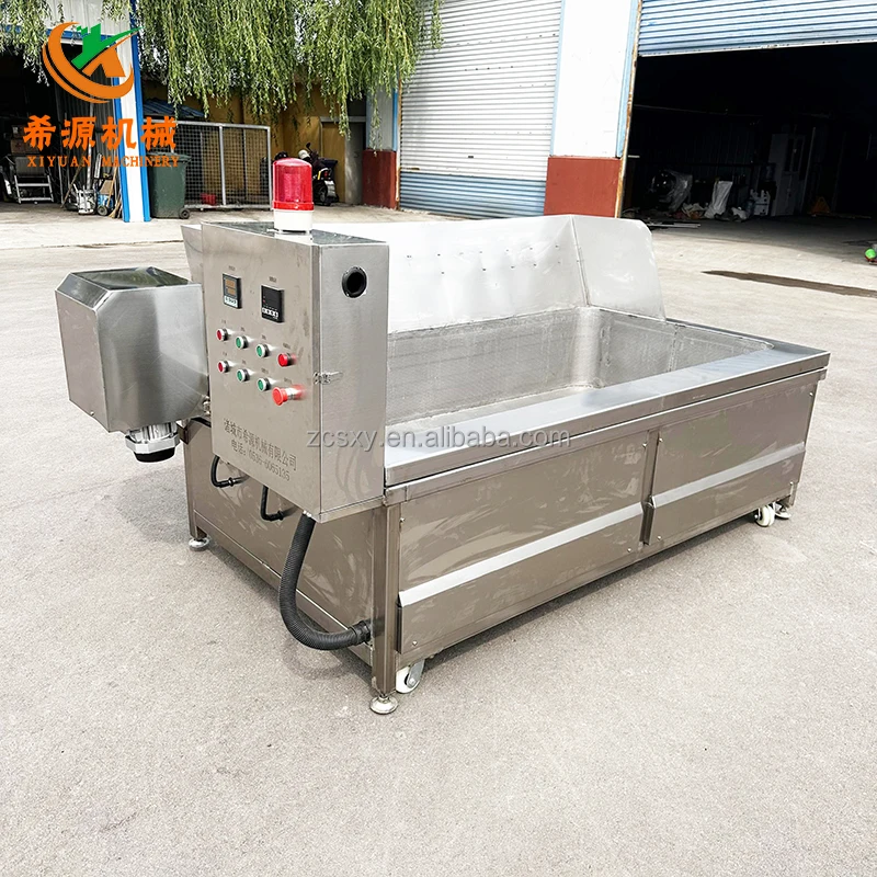 CE Industrial Electric High Productivity Automatic Potato Crispy Chips French Fries Deep Fryer for Restaurant Use New