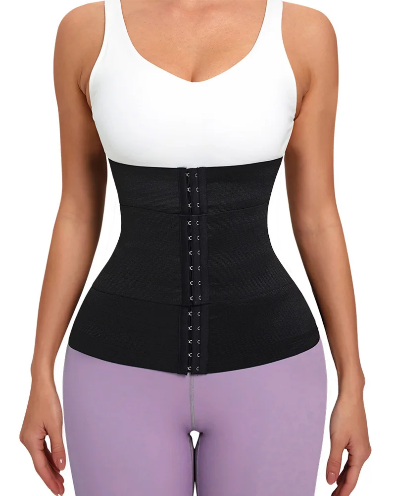 Buckle shaped body belt, postpartum waist shaping and abdominal tightening belt, yoga waist belt Fajas