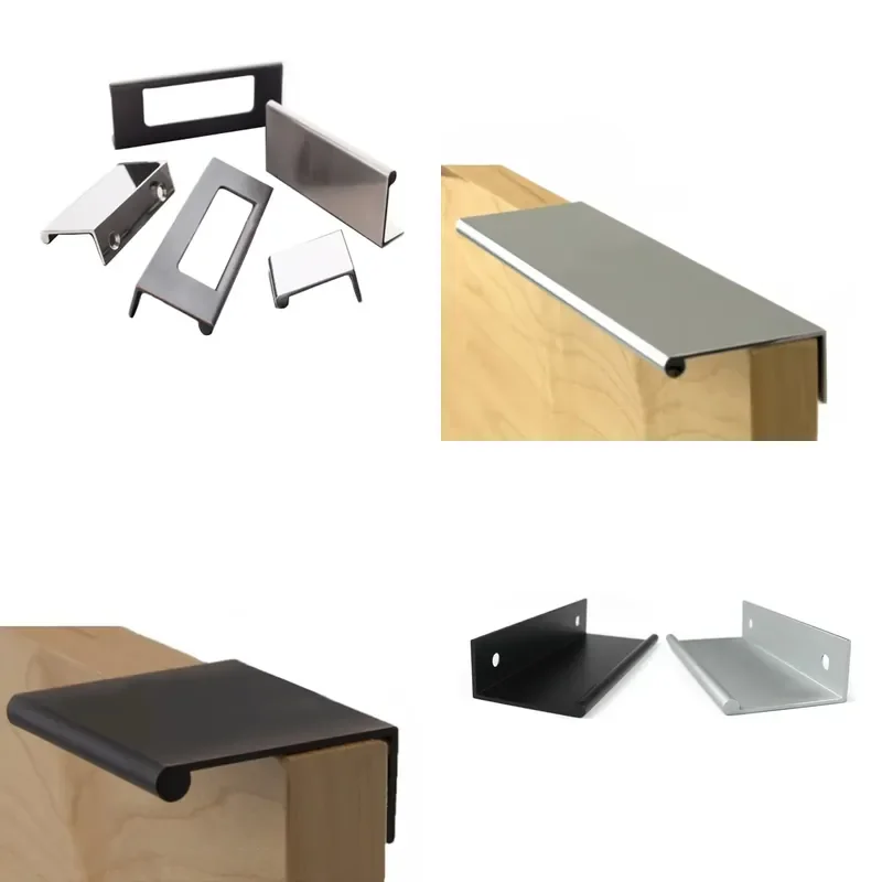 European Style Cabinet Pulls Hardware Furniture Handles Knobs Modern Design Drawer Door Grips for Kitchen Bedroom Wardrobe