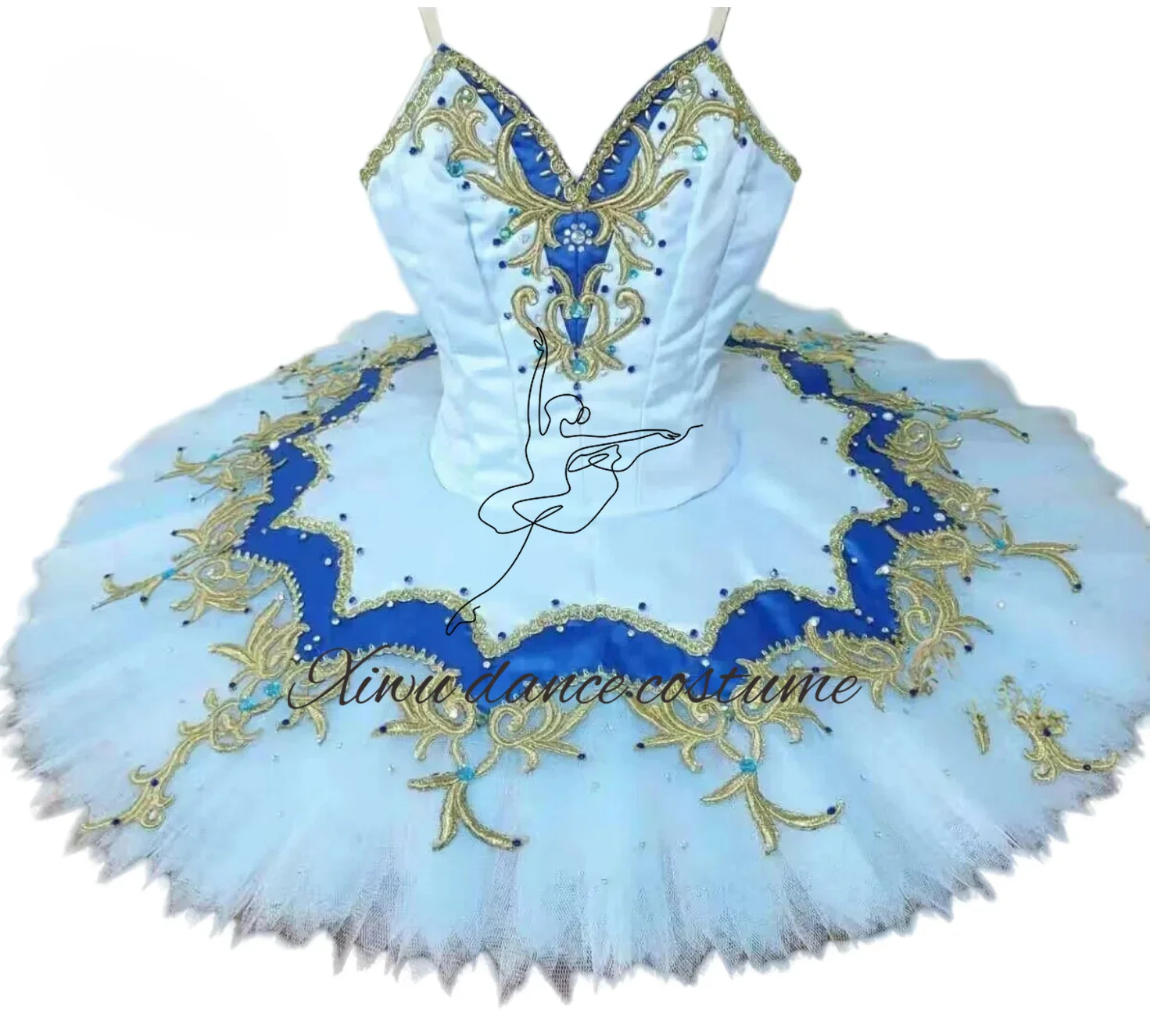 Professional high-quality custom-size ballet performance ballet costume high-end competition ballet dress