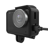 Y19A For SJCAM SJ10 Pro SJ10X SJ11 Frame Kit Set With Motorcycle Charging Cable Supports Recording While Charging