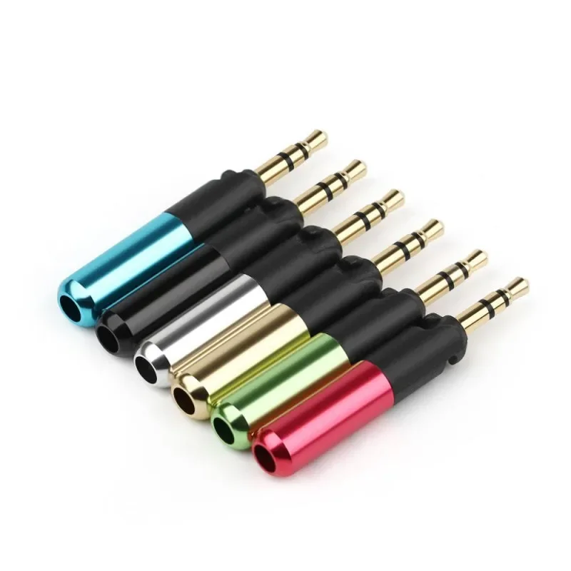 Jack hd 2.5mm plugue de fone de ouvido para hd558 hd518 hd598 alta fidelidade fone de ouvido conector de fio de solda 2.5 plugues de reparo estéreo adaptador de áudio
