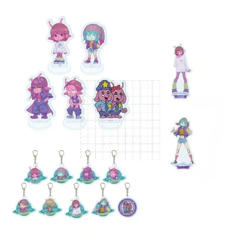 Makina Kurusu ‌   Llavero de Acrílico con Figuras de Anime