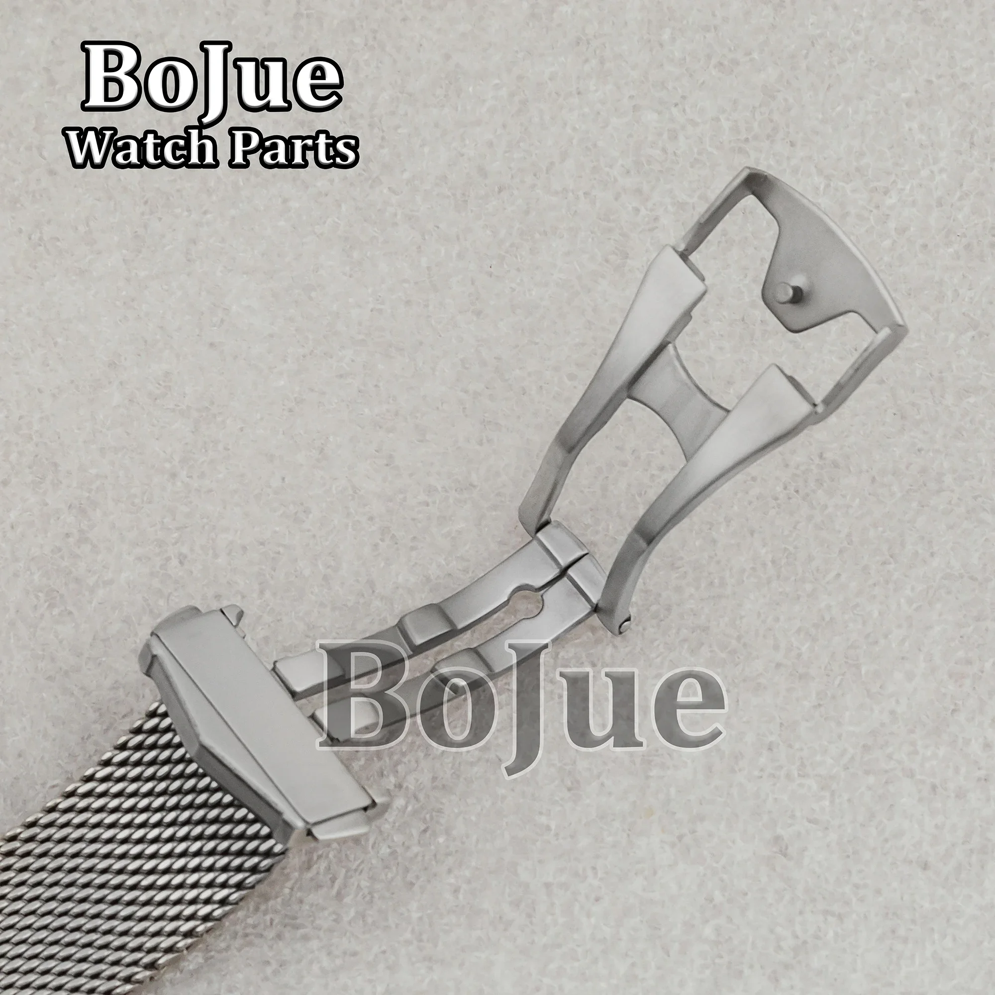 

20mm Watch Accessories Mesh Strap Wristband For Omega 300 007 Seamaster 300 Watch Band Replacements Stainless Steel Bracelet