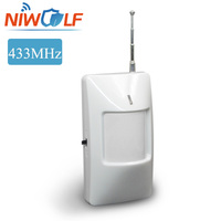 433MHz Wireless Infrared Detector PIR Human Motion Sensor Classic Appearance Long Distance