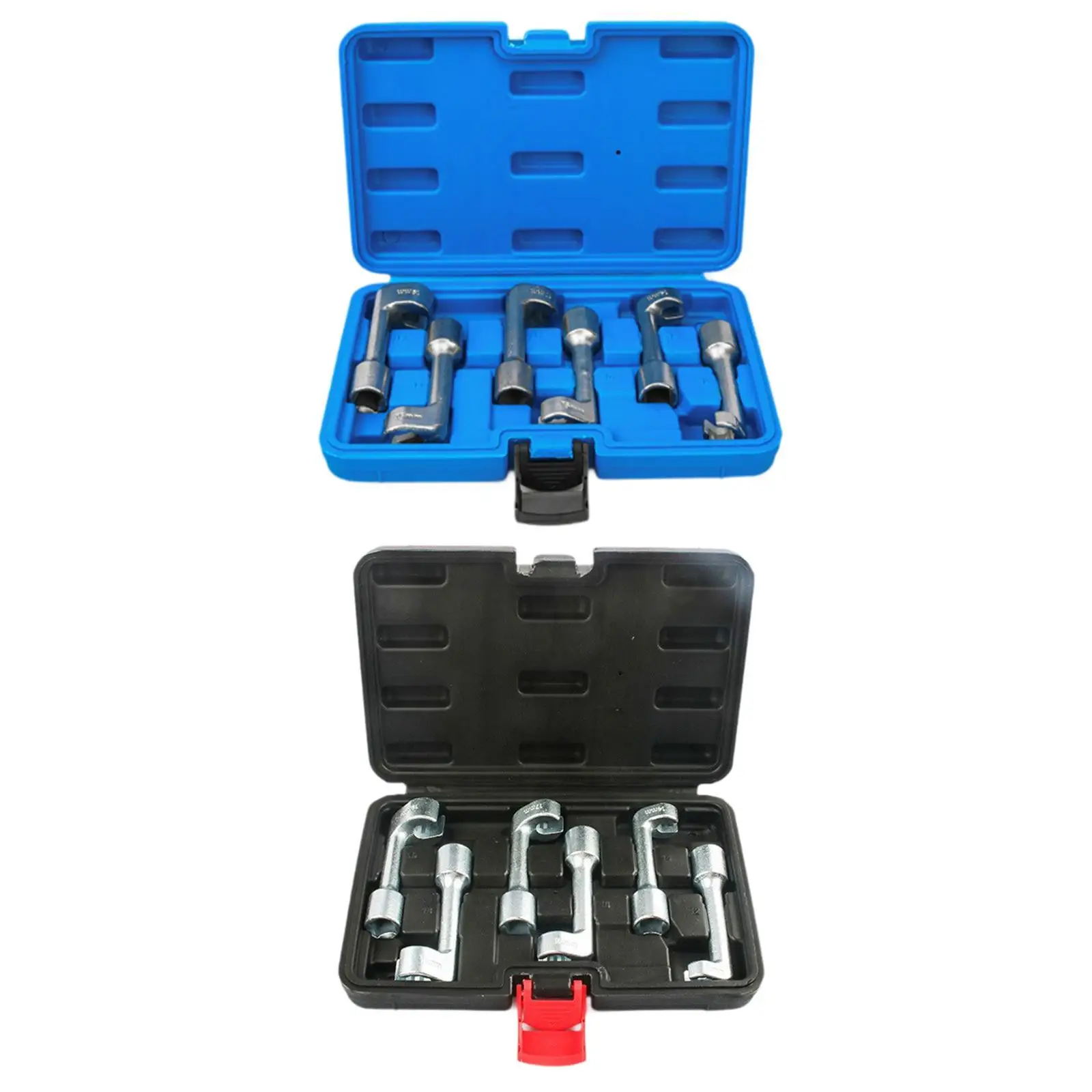 

Diesel Injector Line Sockets Wrench Set Steel with Carrying Case for Bike Carpentry Motorcycle Home Repair Cars Repair