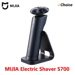 New MIJIA Electric Shaver S700 Portable Flex Razor 3 Head Shaving IPX7 Waterproof Washable Beard Trimmer Trimer Cutter 30 day