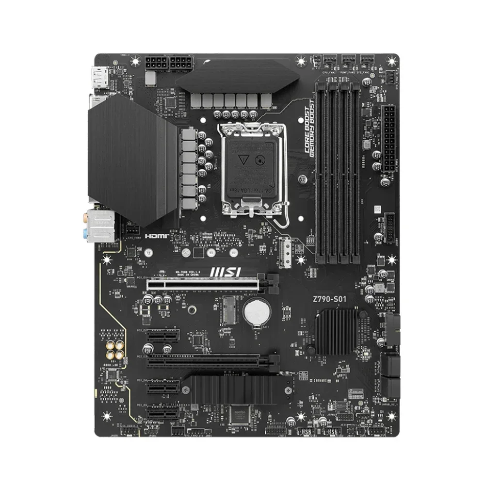 اللوحة الأم MSI Z790 مقبس LGA 1700 يدعم معالجات Intel Core 14th/13th/12th Gen i5-12400F CPU DDR5 HDMI M.2 NVME ATX #2